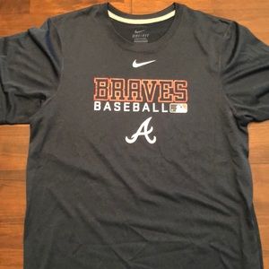 braves dri fit shirt